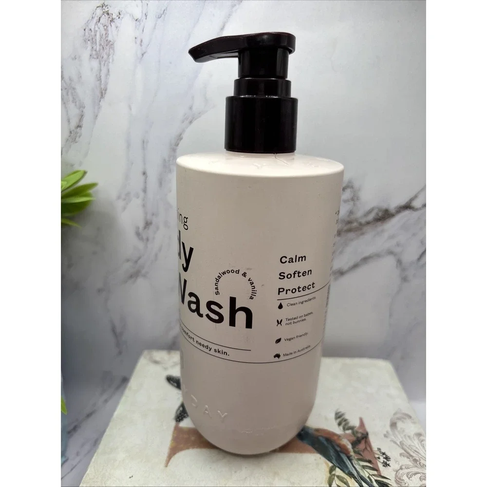 EVERYDAY by Frank Nourishing Body Wash Sandalwood & Vanilla Scent Oat Extract